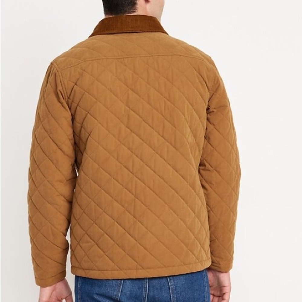 Old Navy Water Resistant Quilted Barn Jacket in Color
Bourbon - Picture 2 of 12